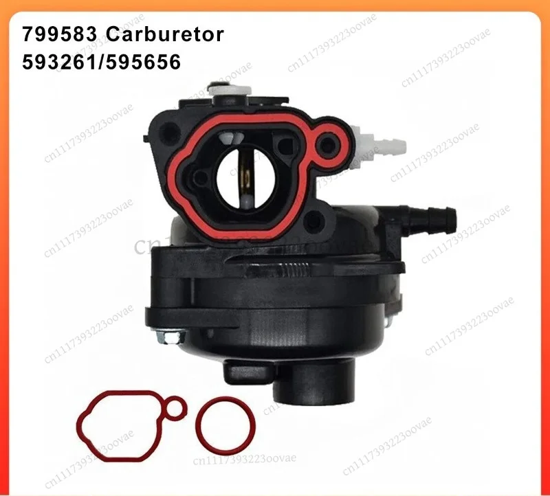 Carburetor Kit for 125cc 140cc 500E 550EX Engine, Replaces 799583 08P502, Fit for Go Kart ATV Mini Bike Lawn Mower Parts