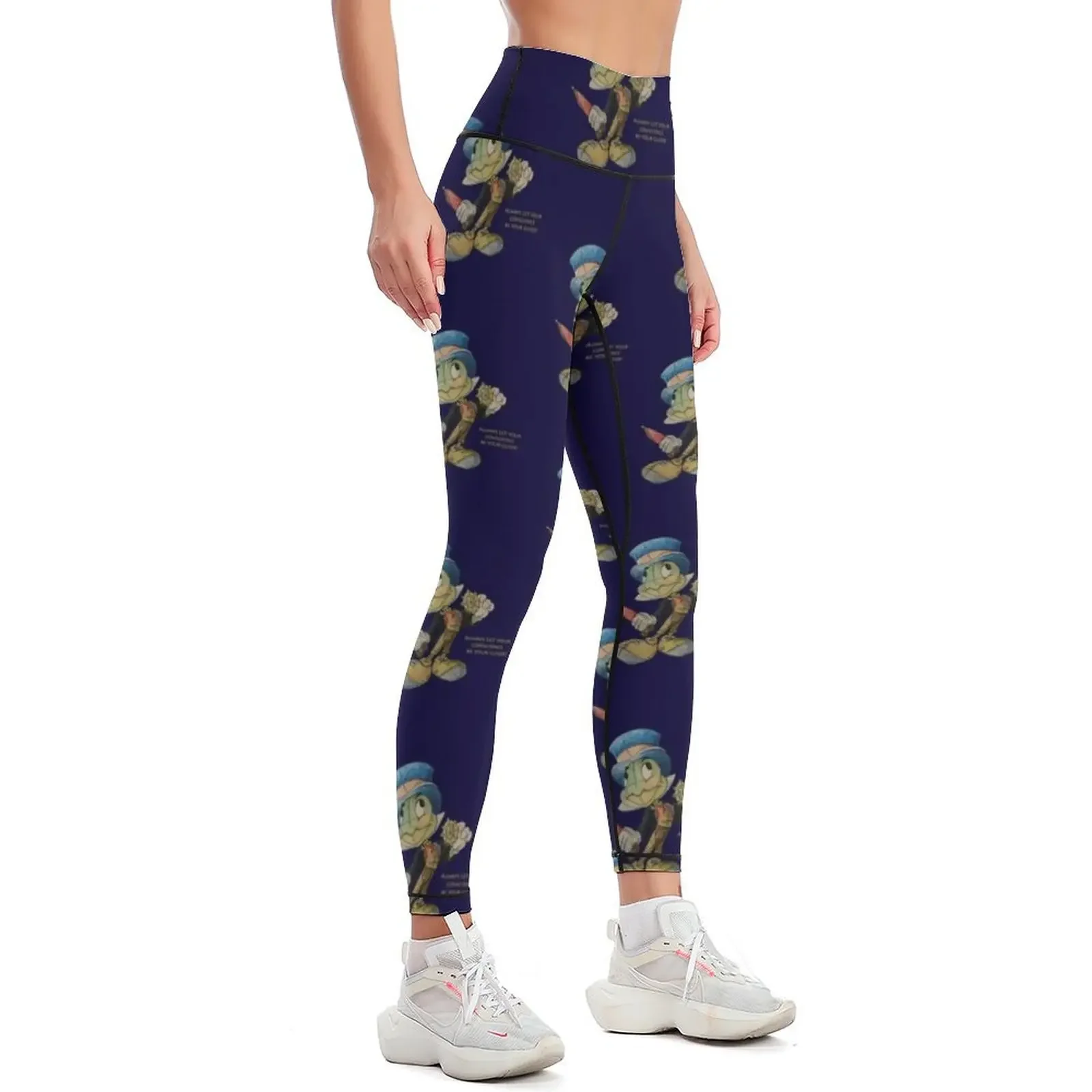 Always Let Your Conscience Be Your Guide Leggings gym's clothing sport set Womens Leggings