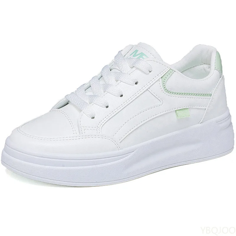 Large Size Spring Autumn New Thick Soled Height Increasing Women's Shoes Niche Student Sports and Leisure Women's Single Shoes view 6
