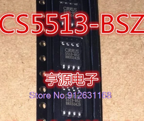 

(5PCS/LOT) CS5513-BSZ 5513-BS CS5513 CS5512-BSZ CS5512 SOP-8