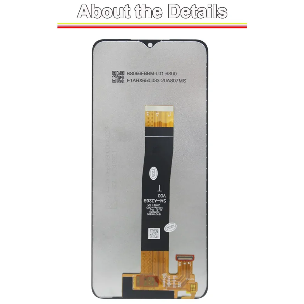 6.5" LCD for Samsung Galaxy A32 5G Display Touch Screen Digitizer Assembly for A326B A326U A326W A326U1 A326K S326DL Display image 3