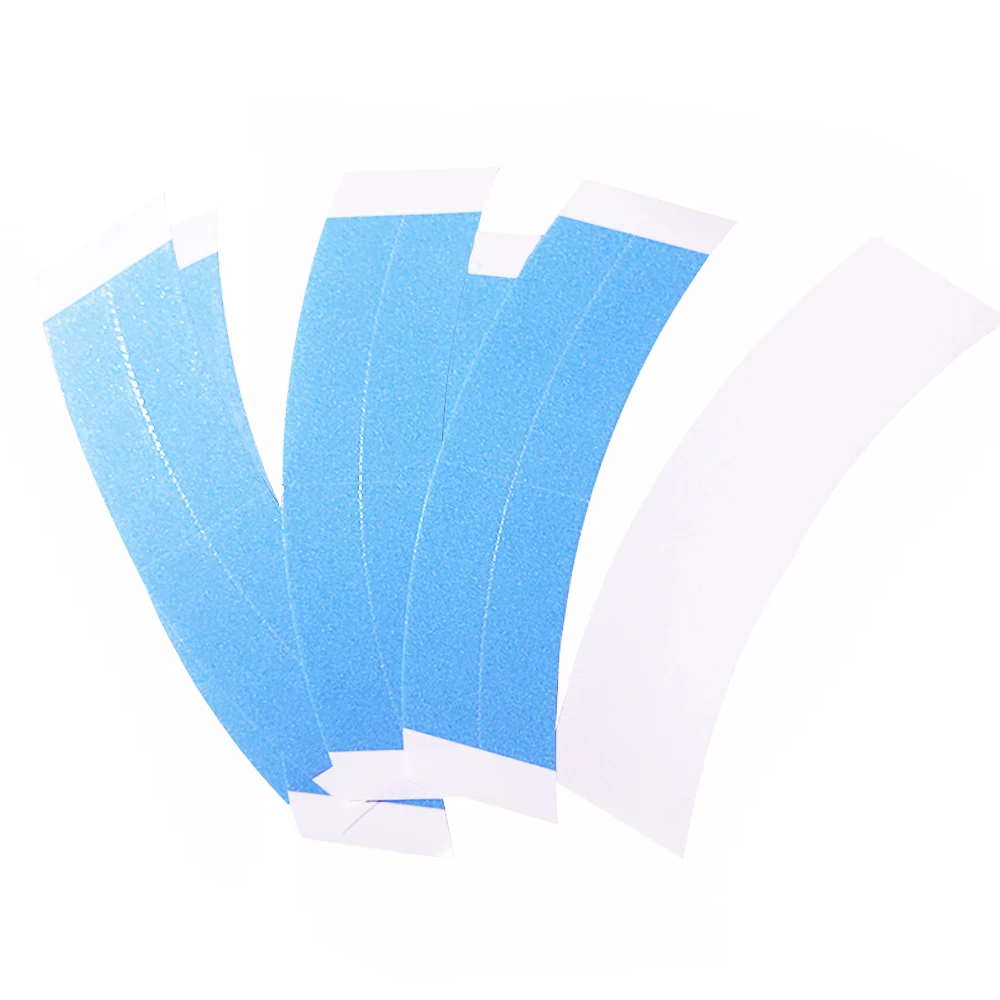 36Pcs/Lot Super Strong Hair Wig Tape Double Adhesive Extension Tape Strips Waterproof For Toupee/Lace Wigs Film C Shap