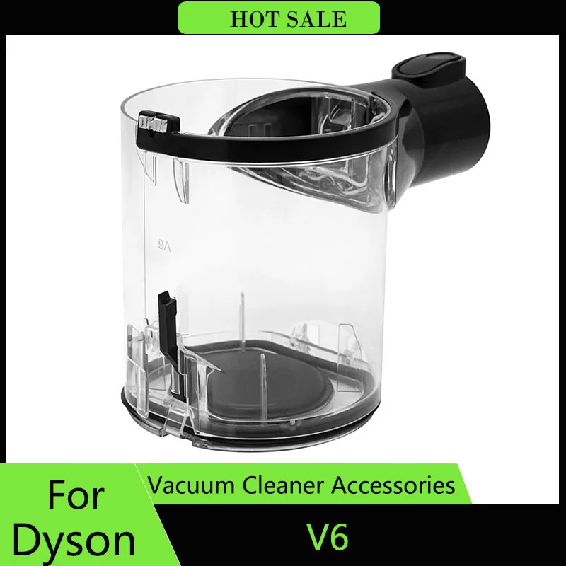 Vacuum Dust Bucket for Dyson V6 Models Vacuum Cleaner Replacement Parts Collector Trash Bin Spare Part Dust Cup Tool Accessories