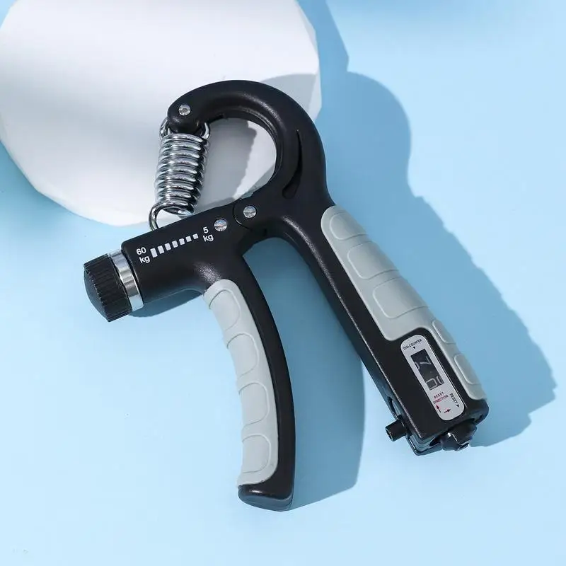 Hand Grip Strengthener Adjustable Spring Finger Exerciser Portable Wrist Trainer for Fitness Home Workout Rehabilitation