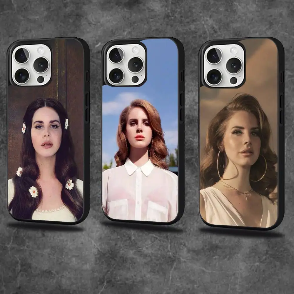 

Singer L-Lana D-Dels Rey-ys Phone Case For iPhone 16,15,14,13,12,11,Pro,Max,Plus,Mini,SE4,E Magnetic Magsafe Wireless Charging