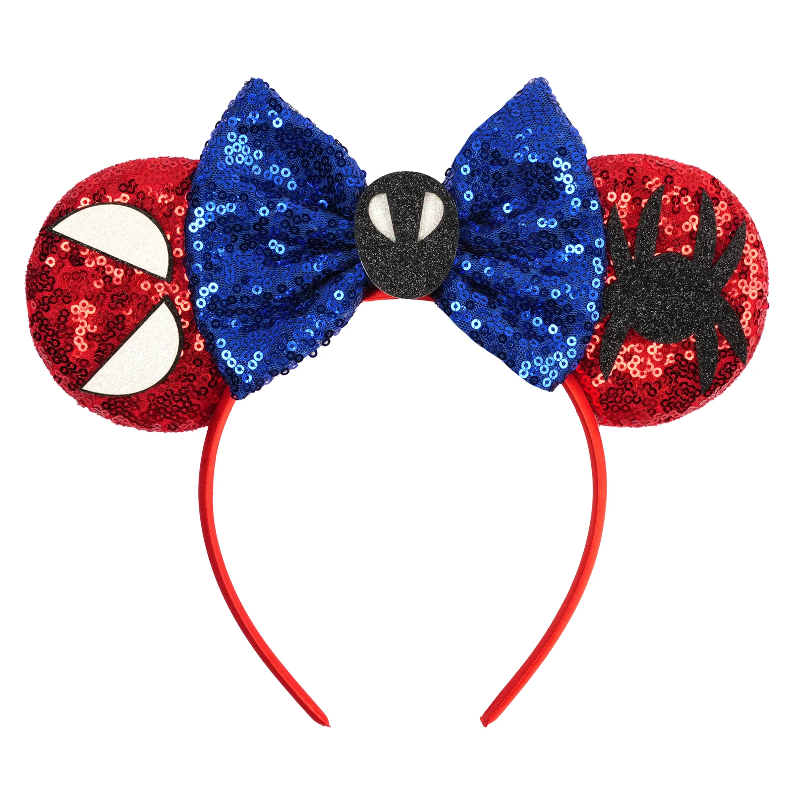 

2025 Disney Captain America Spider-Man Headbands Kids Avengers Ears Hair Accessories Cosplay Hairband Children Adults Toys Gift