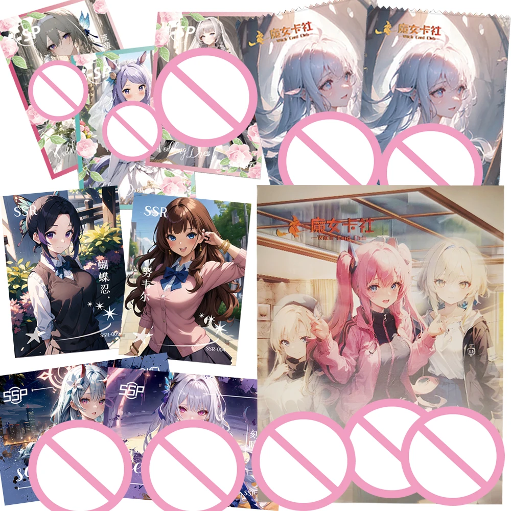 

Enchanting Goddess Exquisite Collection Cards Pure Vitality Anime Game Beautiful Girls Sweet Encounter UR Cards Christmas Gifts