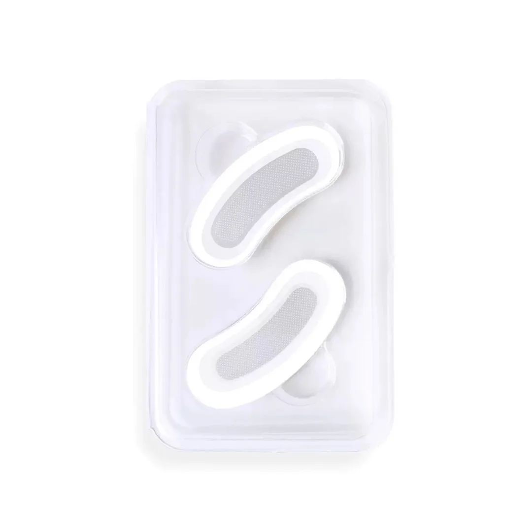 1 par de parches para ojos con microaguja de ácido hialurónico, parches de aguja dermoabrasión.