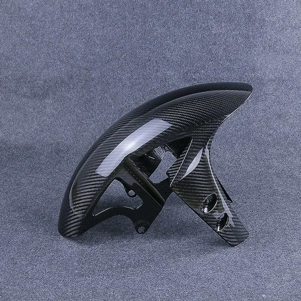 For Yamaha YZF R1 R6 MT10 MT 10 MT-10 2009-2017 2018 2019 2020 2021 3k Carbon Fiber Front Fender Splash Mud Guard Mudguards