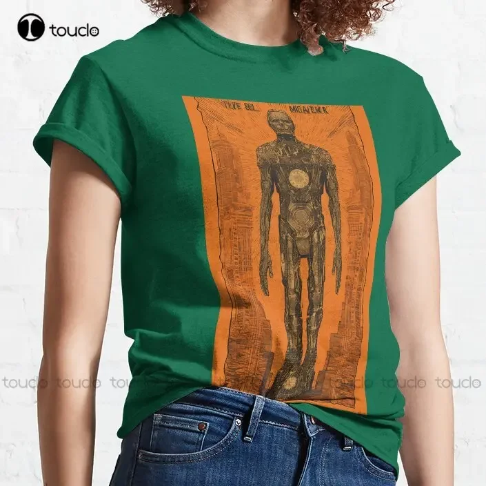Alternative Movie Poster - Futuristic Wicker Man Classic T-Shirt T Shirts For Women Men Fashion Printed Tee Custom Gift Xs-5Xl
