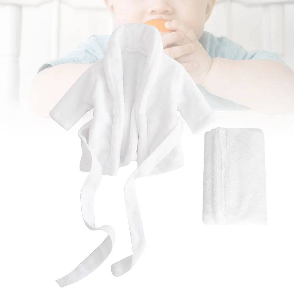 رداء حمام للأطفال حديثي الولادة من الأولاد والبنات من القطن للاستحمام الرضع سريع الجفاف ملابس نوم للأطفال الصغار #2