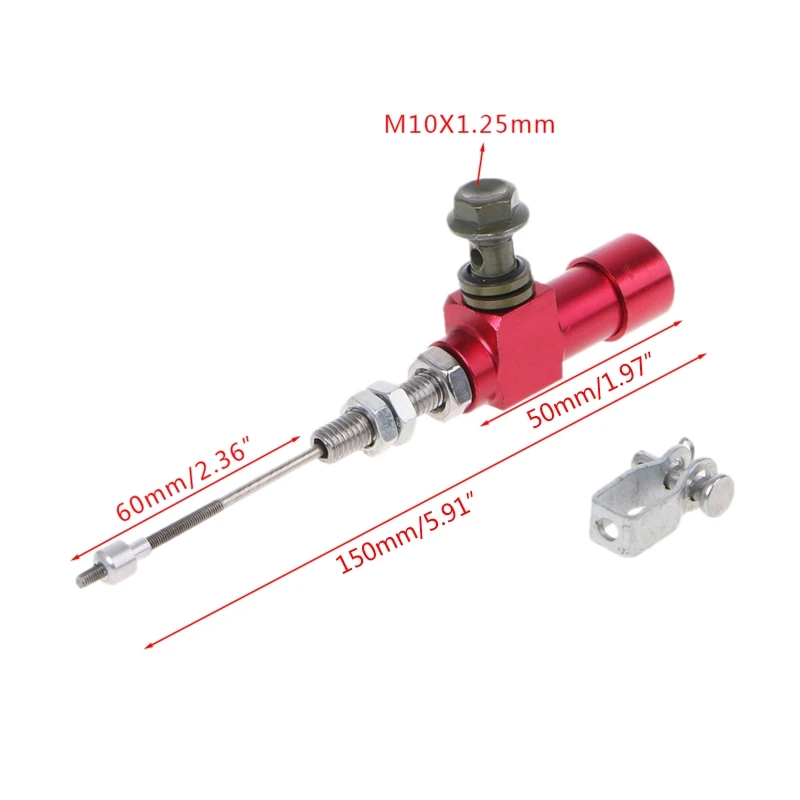 Motorcycle Aluminum Hydraulic Clutch Master Cylinder Rod Brake Pump Efficient M10x1.25mm For  CRF 125 for Yamaha YZ DropShipping