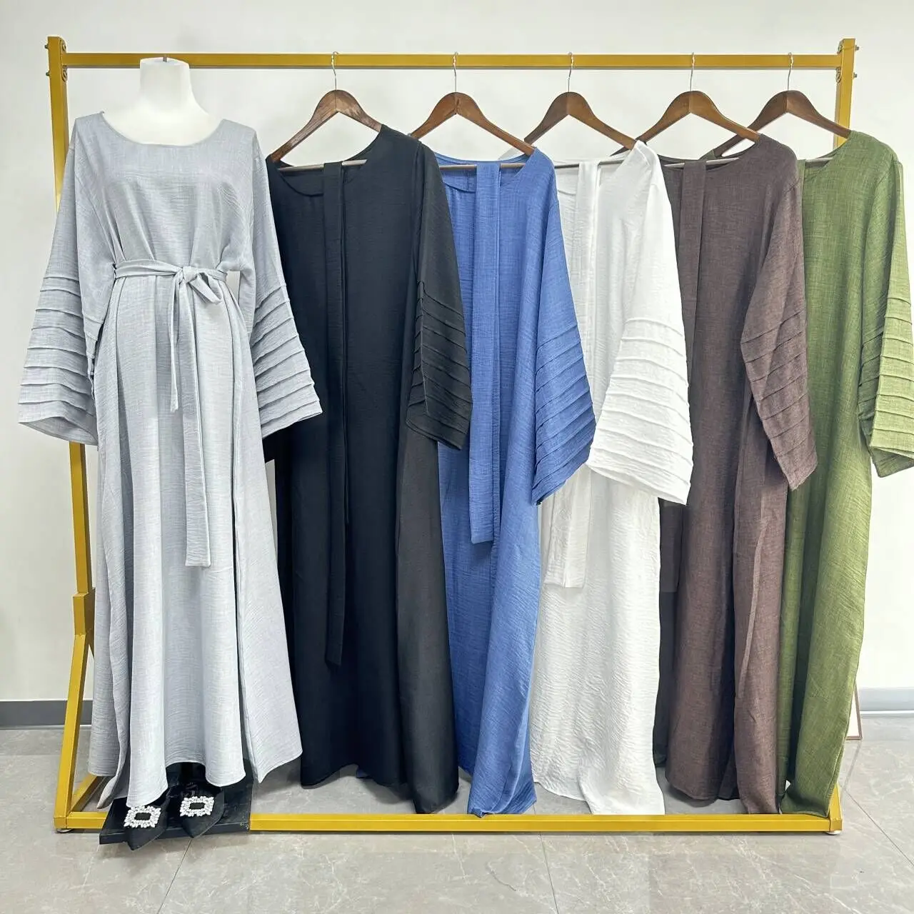 

Ид Джеллаба Абая Кафтан Женщины Мусульманское Платье Макси Kebaya Ислам Одежда Дубай Арабский Халат Femme Ramadan Мусульманские Платья Вечерние