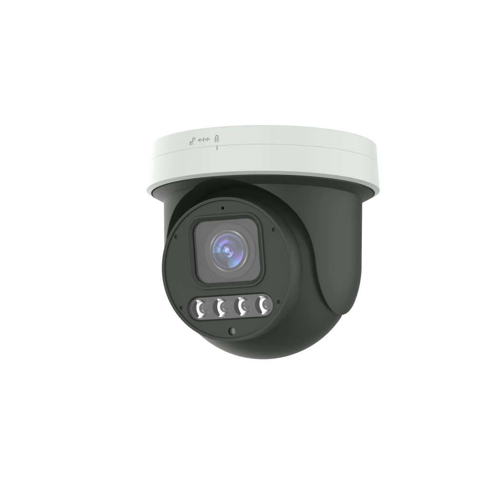 8MP Dome IP PTZ Kamera Outdoor 4x Zoom Motorisierte Objektiv 30M Nachtsicht Audio Video Überwachung POE IP ONVIF CCTV Kamera