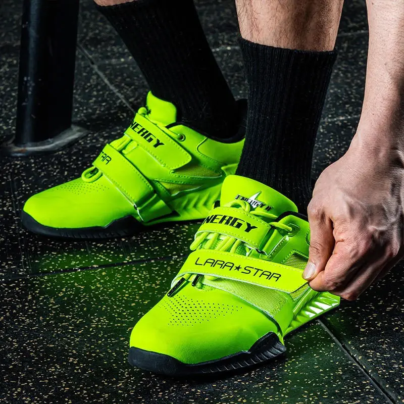 

Unisex Wrestling Shoes Power Support Weightlifting Shoes Women's Plus Size Fitness Shoes Men's Sumo Squat Shoes