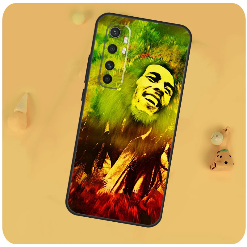 Bob Marley Singer Case For Xiaomi 13 12 Lite 11T 12T Pro 12X Cover For POCO F5 X3 X5 Pro X4 F4 GT F3 M5s C40