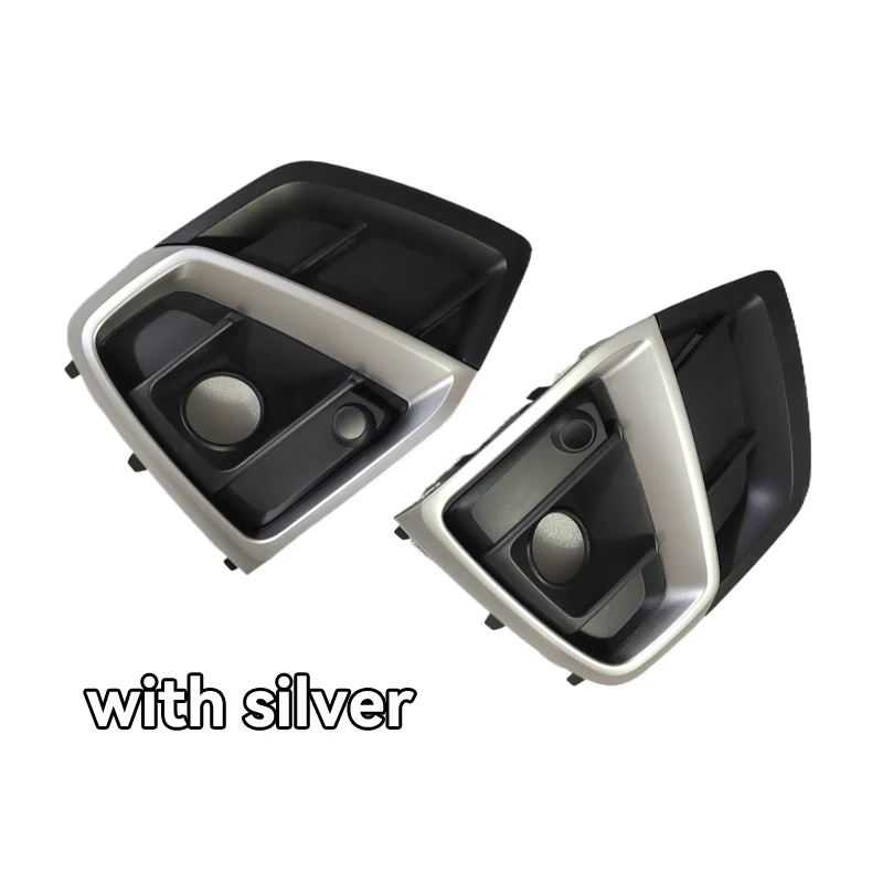 SQ5 Style ABS Auto Front Bumper Down Grille Fog Light Lamp Frame Grill for Audi Q5 Q5L Sportback 2021 - 2024 Car Accessories