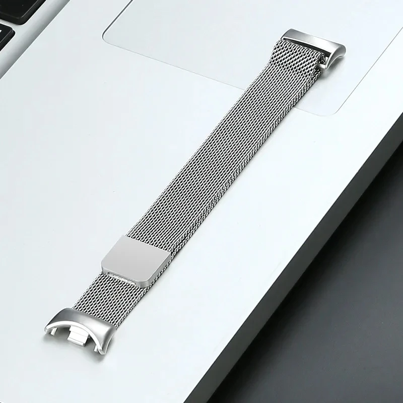 Milanese Strap For xiaomi Mi Band 8 NFC global version accessorie Replacement metal bracelet pulseira correa mi band 9/8 straps