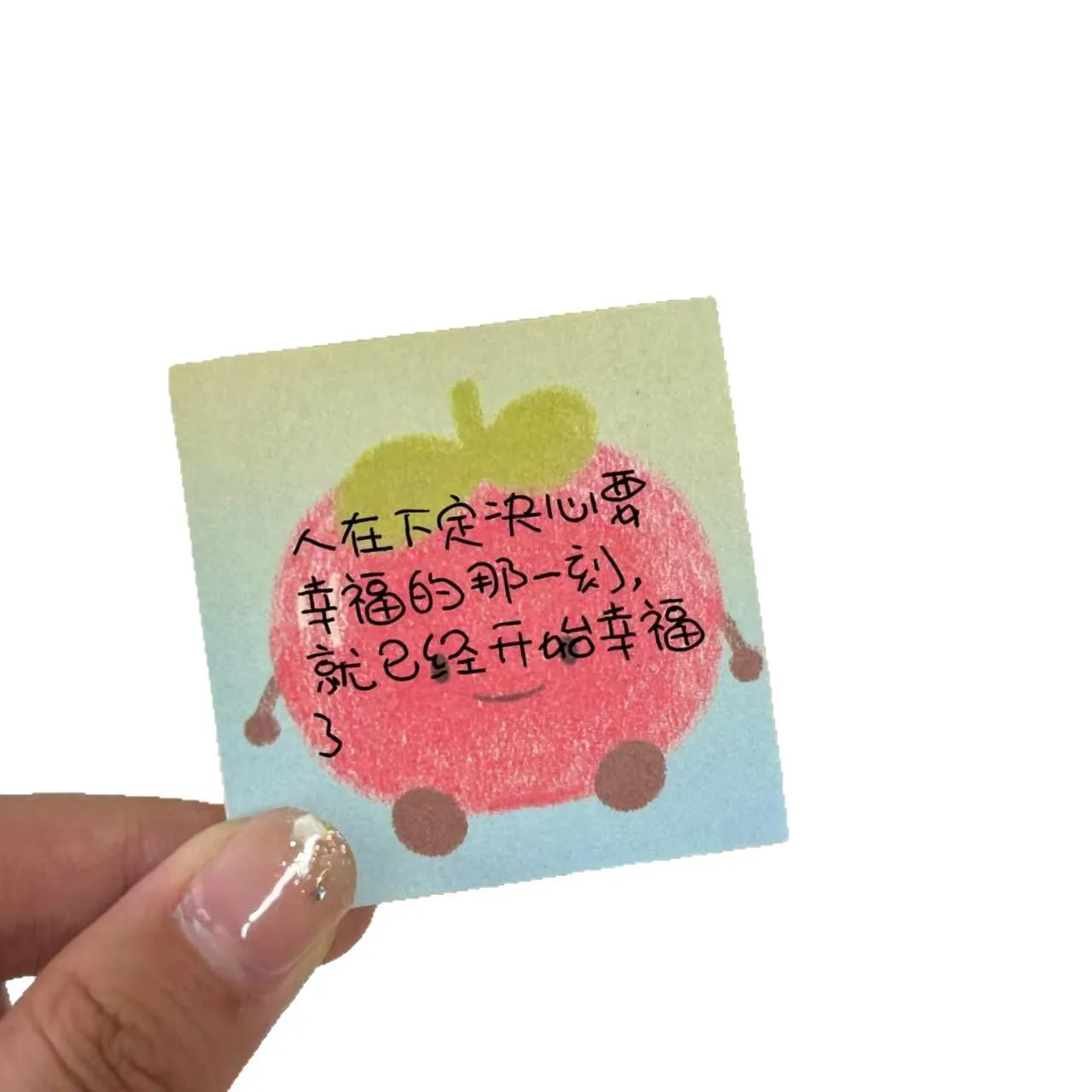 4pcs Cute Cartoon Memo Pad Mini Convenience Store Series Student Portable Non Sticky Note Taking Notebook