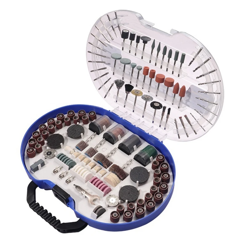 

276PCS Electric Grinder Accessories Kit Woodworking Root Jewelry Jade Cutting Grinding Polishing Engraving Machine Portable