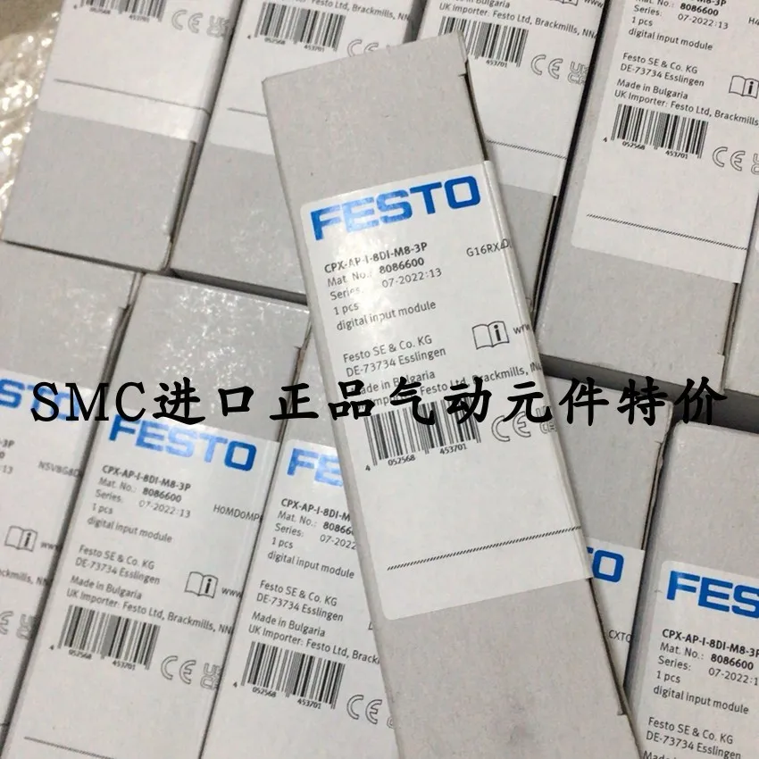 FESTO FESTO Digital Input Module CPX-AP-I-8DI-M8-3P 8086600 Spot Special