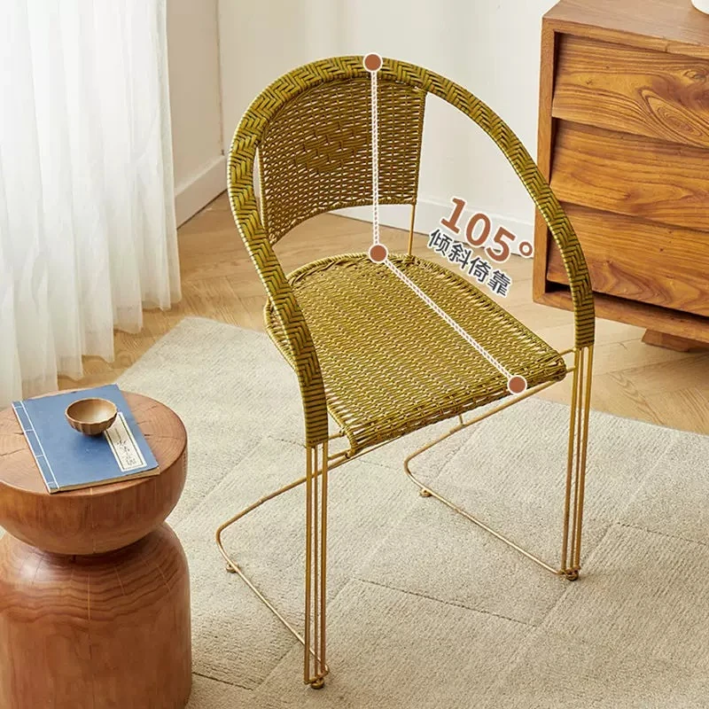 Cadeira de Jantar de Rattan pa - Outdoor Furniture Yellow avaliação e preço