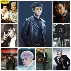 T.OP 5D Diamond Painting Kpop Singer Picture Diy Diamond Embroidery Art Cross Stitch Female Fans Collection Room Decor Hand Gift