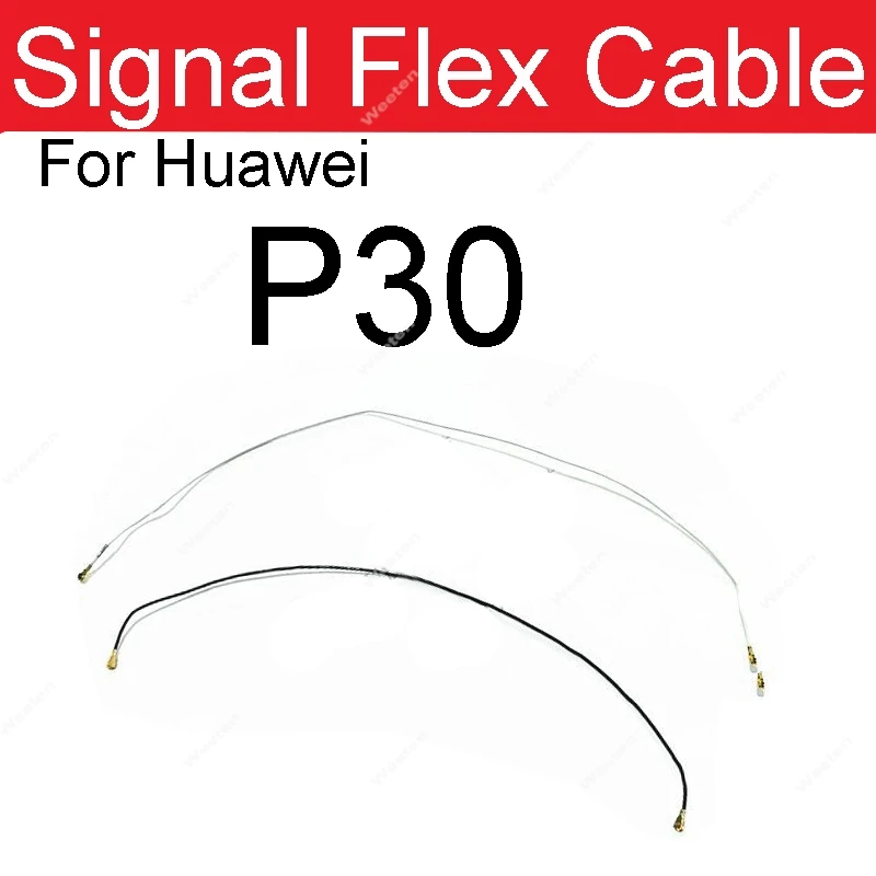 Antenna Signal Flex Cable For Huawei P20 P30 P40 Pro P30 Lite P40 Lite P40 Pro+ Wifi Coaxial Connector Aerial Flex Ribbon