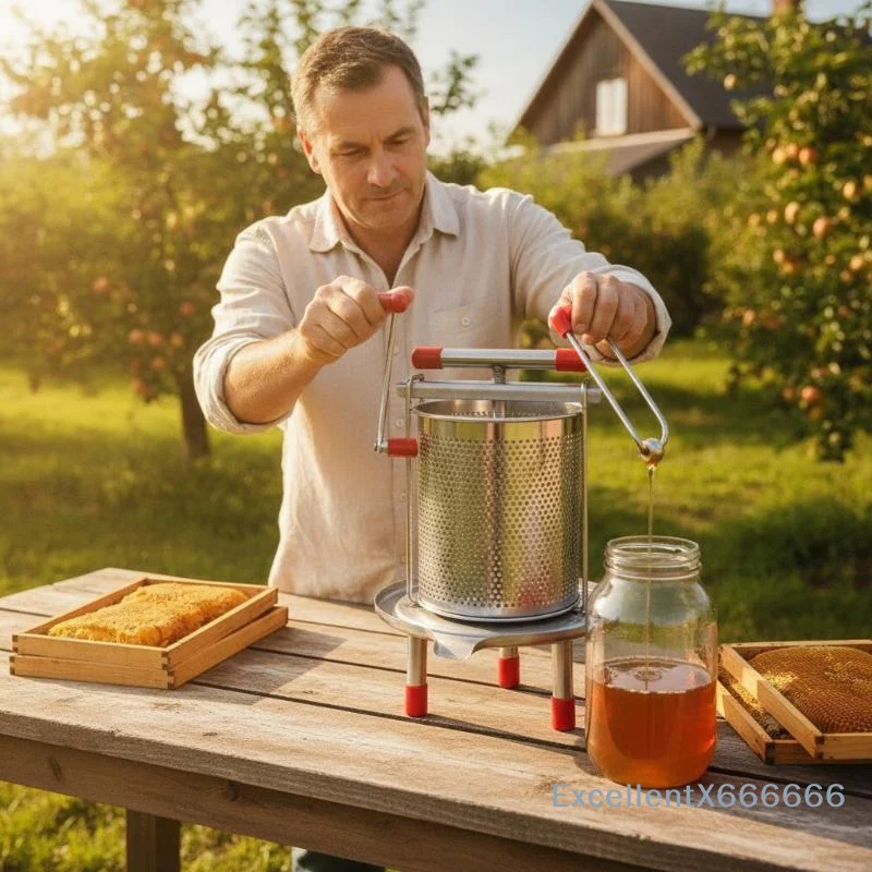 Stainless Steel Vegetable Stuffing Squeezer Hand Press With Filter Bag Vegetable Squeezer Fine Filter Mesh Manual Juicer