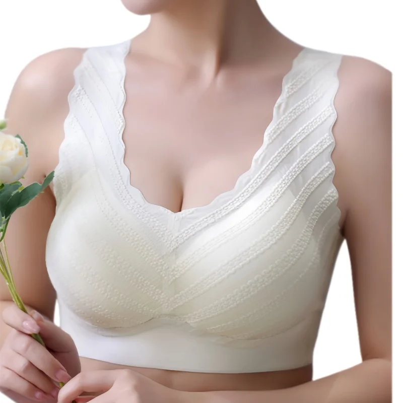 

Women Push Up Bras Sports Tanks Bra Sexy Lingerie Female Fitness Padded Top Soft Wireless Brassiere M-XXXL Intimates