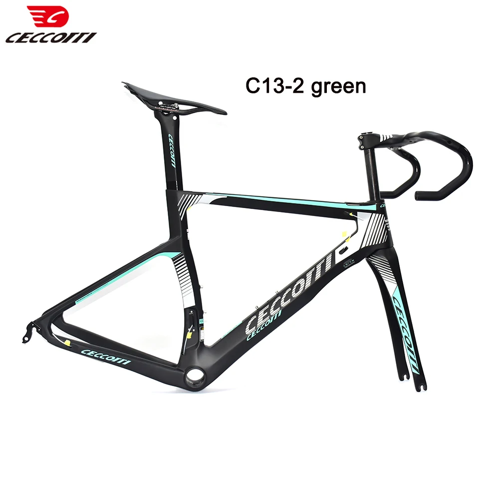 Carbon Road Bike Frame Fit for 700C Wheels, Racing Bicycle Frameset, UD or 3K Weave, 25mm Tires, New Arrivals