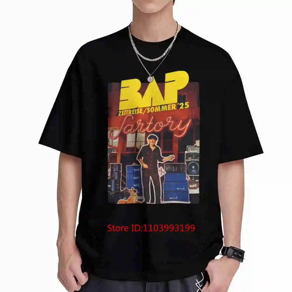 Camiseta de manga corta BAP Tour 2025 100% algodón