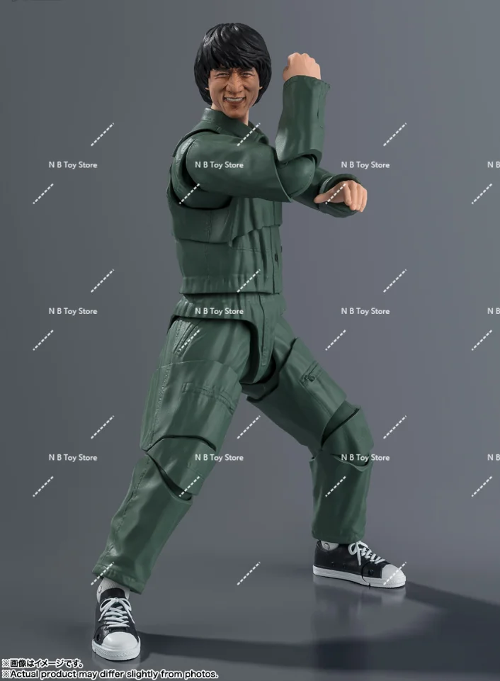 Auf Lager Bandai S.H.Figuarts SHF Police Story Jackie Chan Actionfigur Modell Spielzeug Sammeln Sie Geschenke