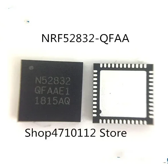 Free Shipping NEW 10PCS/LOT NRF52832-QFAA NRF52832 QFN IC