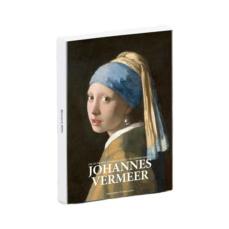 30 Pcs/Set Johannes Vermeer Art Painting Series Postcard The Girl With Pearl Earring Greeting Cards DIY Journal Decoration