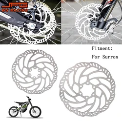 Motorcycle Front Rear Brake Discs Brake Pads Steel For Sur-Ron Sur Ron Surron X S Off-Road Electric Vehicle