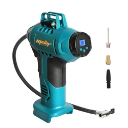 Compressore d'aria per gonfiaggio pneumatici Cordless per batteria Makita 18V pompa ad aria portatile w digitale per auto bici Sport Balls (senza batteria)