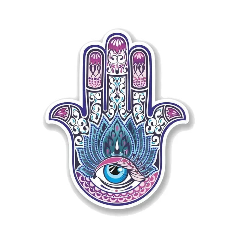 

Car Sticker Hand Stick Religious Full Line of Sight Decal for Automobile Notebook Bumper Waterproof Ethyl Sticker