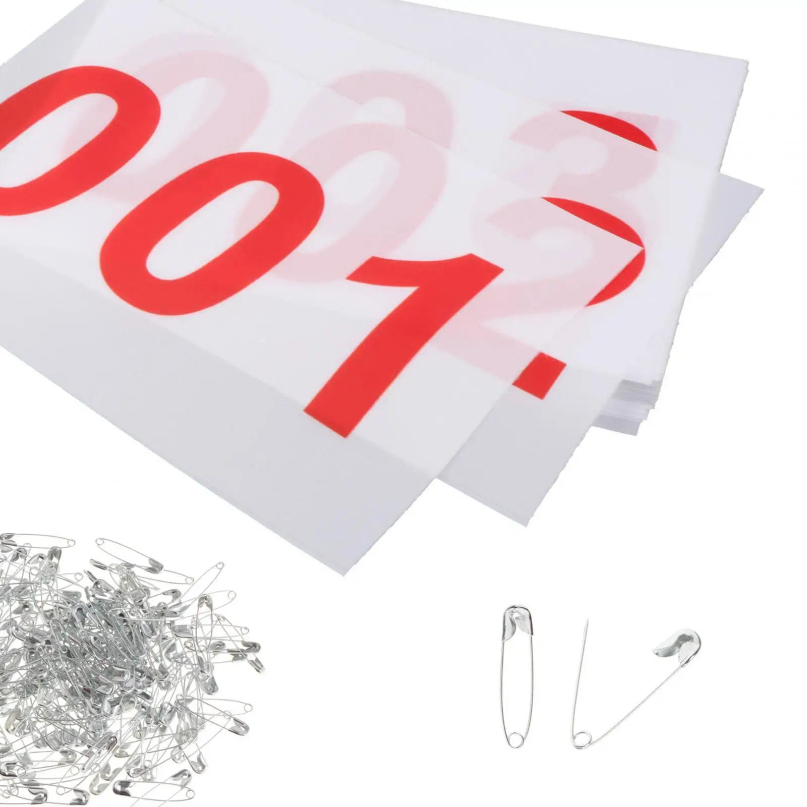 

Race Bibs with Numbers Runner Bibs Secure Fit Athlete Identification for Basketball Games and Marathon Races