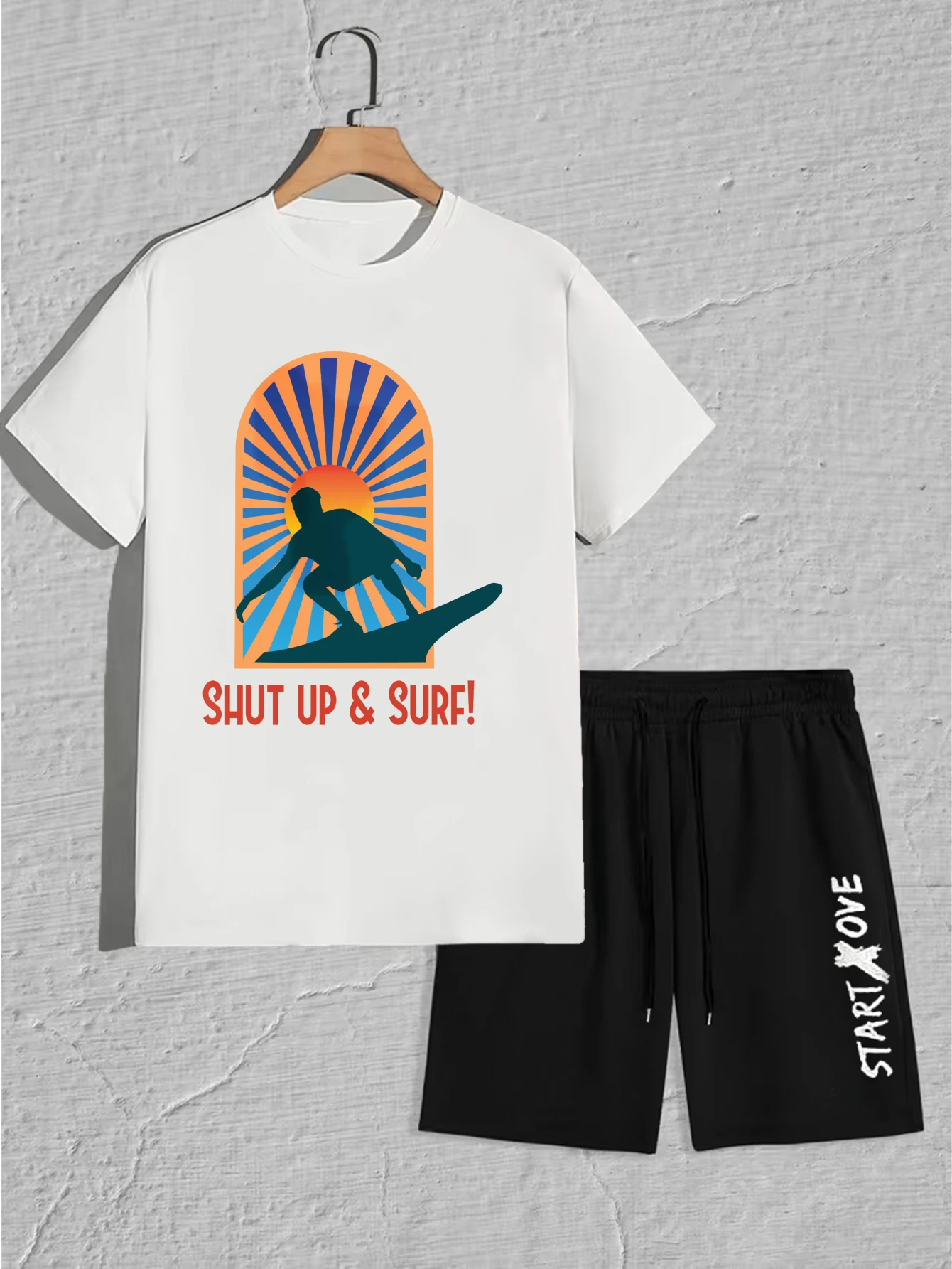 

Мужской комплект, летняя мужская одежда 2025 года, комплект одежды с графическим принтом, мужская одежда, мужские костюмы, дышащий спортивный костюм, мужской комплект