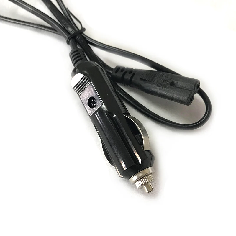 EU US Car Plug Wire Electric Lunch Box Power Cord Adapter Replace Accessories 220V 110V 24V 12V Food Warmer Container Cable 80cm