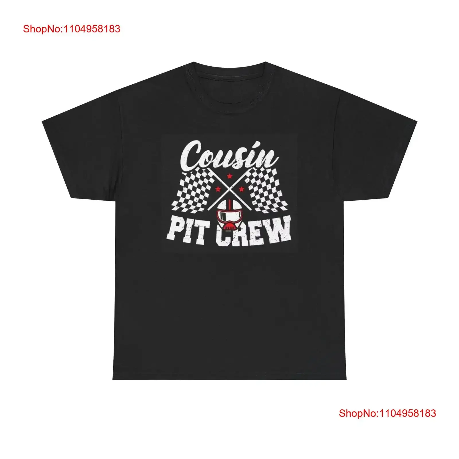 

Cousin Pit crew T Shirt Funny Motocross Dirtbikes Heavy Cotton vintage Washed designer clothes Stretched graphic