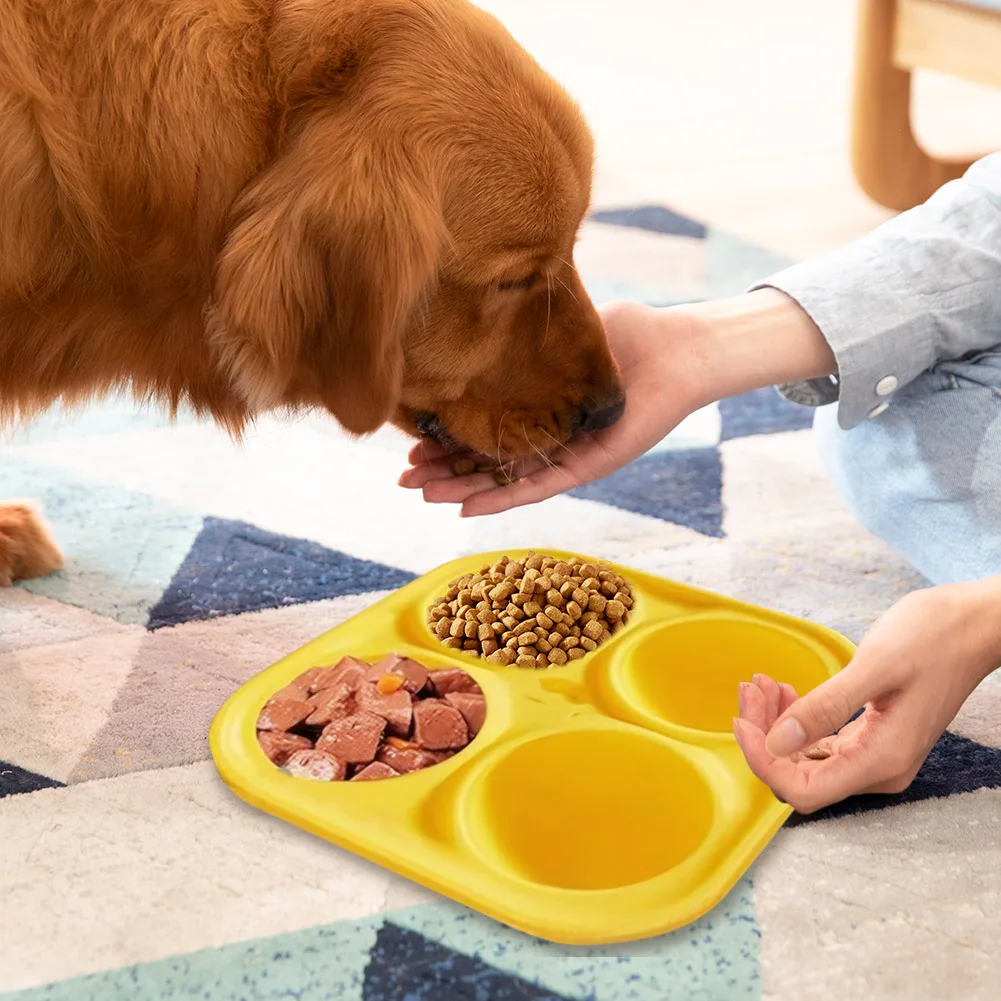 Silicone Interactive Dog Toys Keep Your Pup Distracted Refillable Dog Food Ball Refillable Food Dispenser for Aggressive Chewers