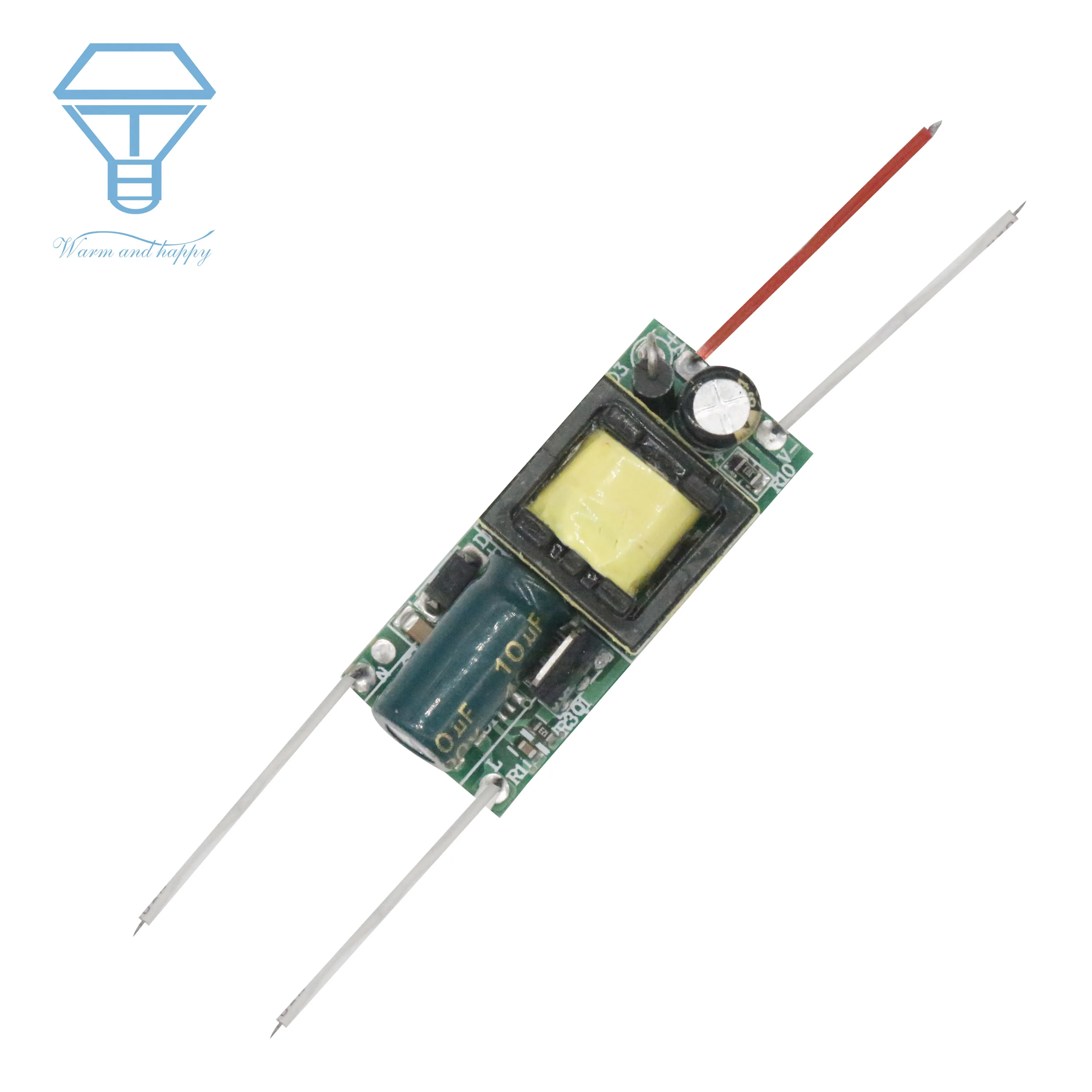 Controlador LED de 8-12W, fuente de alimentación de voltaje automático, transformadores de iluminación para foco LED COB, lámpara de bombilla fija,