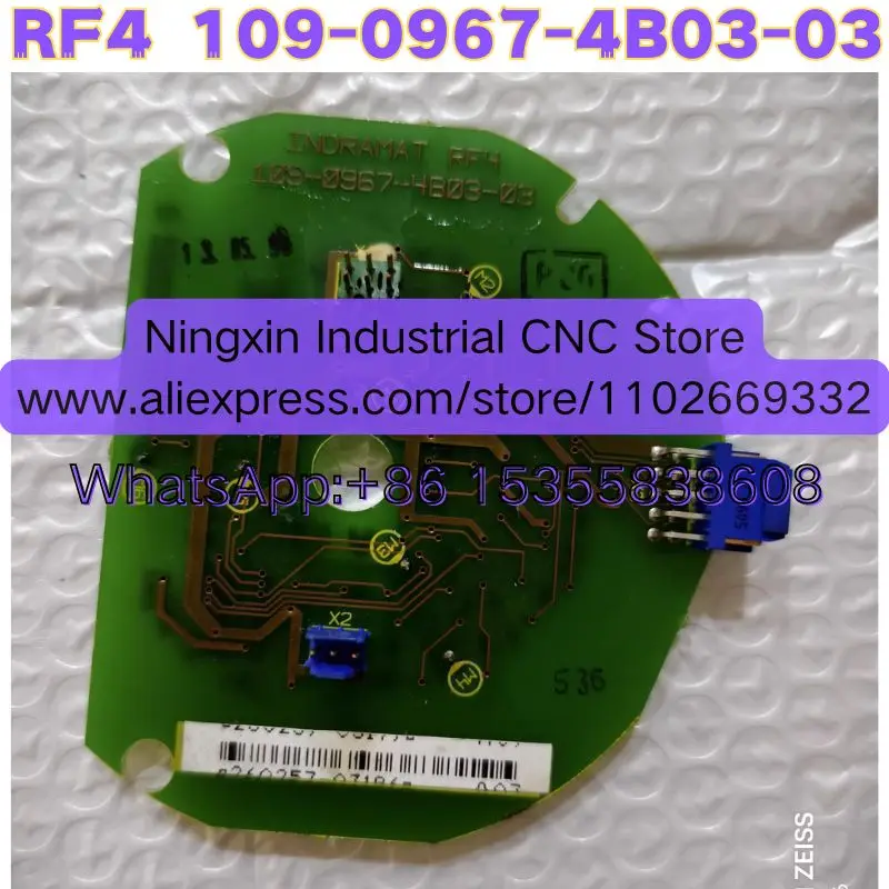 RF4 109-0967-4B03-03 وظيفة لوحة الدائرة المستخدمة سليمة التسليم المعجل