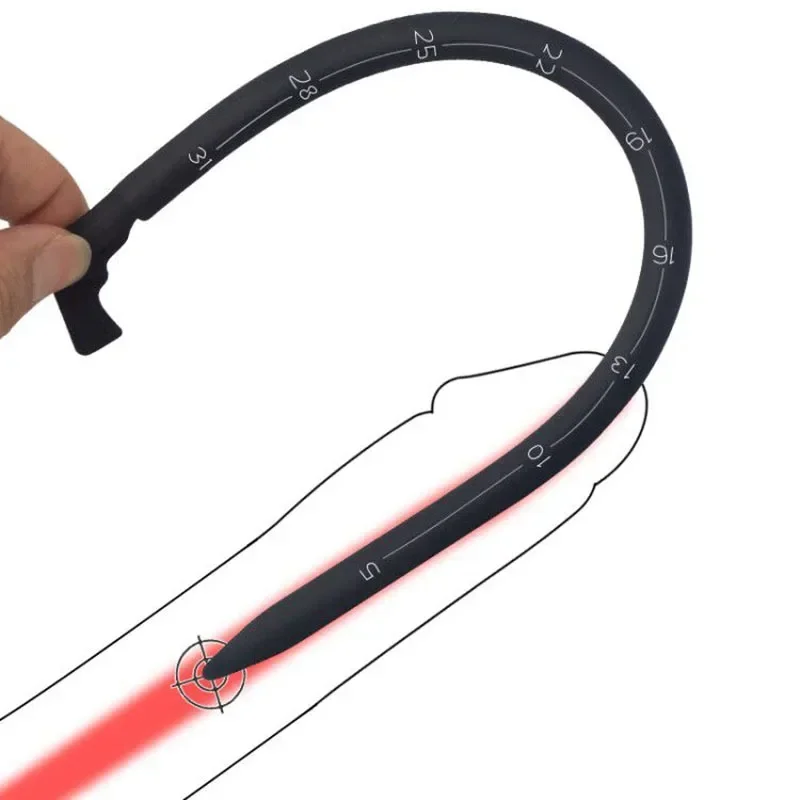 Silikon Harnröhrenkatheter Dilatator Sounding mit Skala Penis Plug Pferdeauge Harnröhrenstimulation Sexspielzeug für Männer Harnröhrenplug