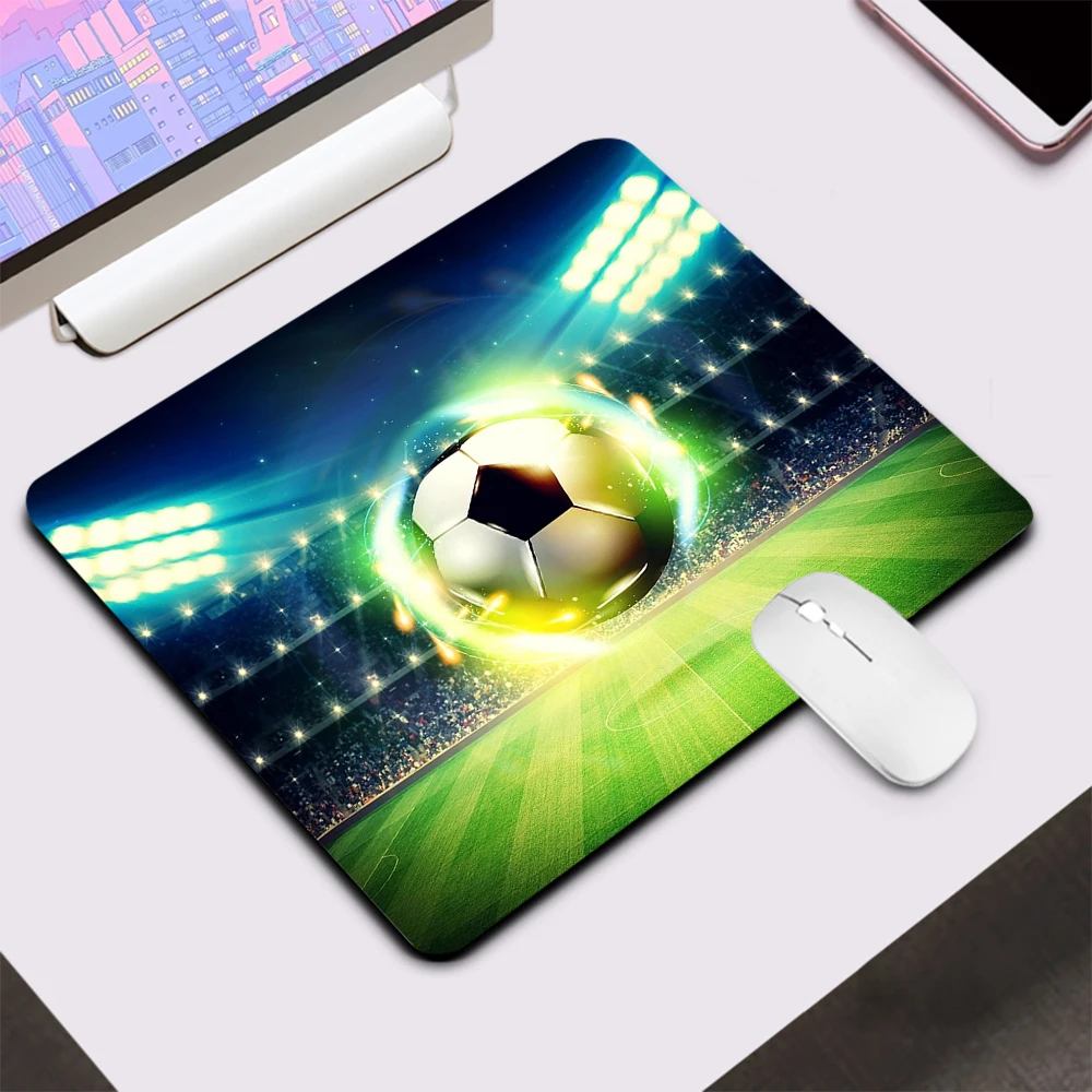 Soccer Football Small Gaming Mouse Pad Computer Office Mousepad Keyboard Pad Desk Mat PC Gamer Mouse Mat XXL Laptop Mausepad