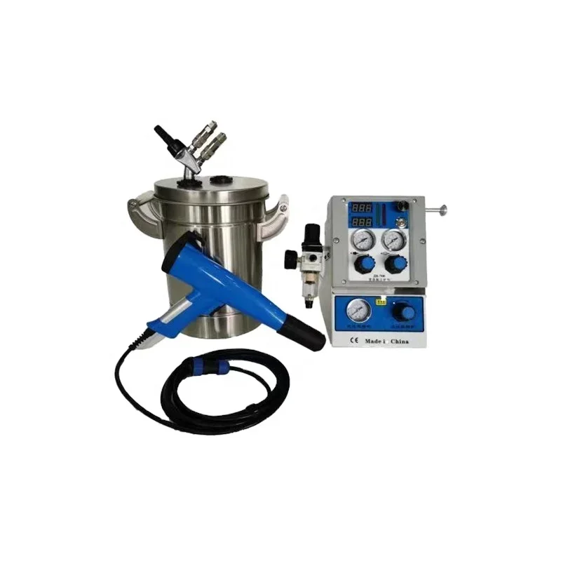 

Manual Portable Electrostatic Powder Coating Machine With Small Powder Hopper & Paint Spray