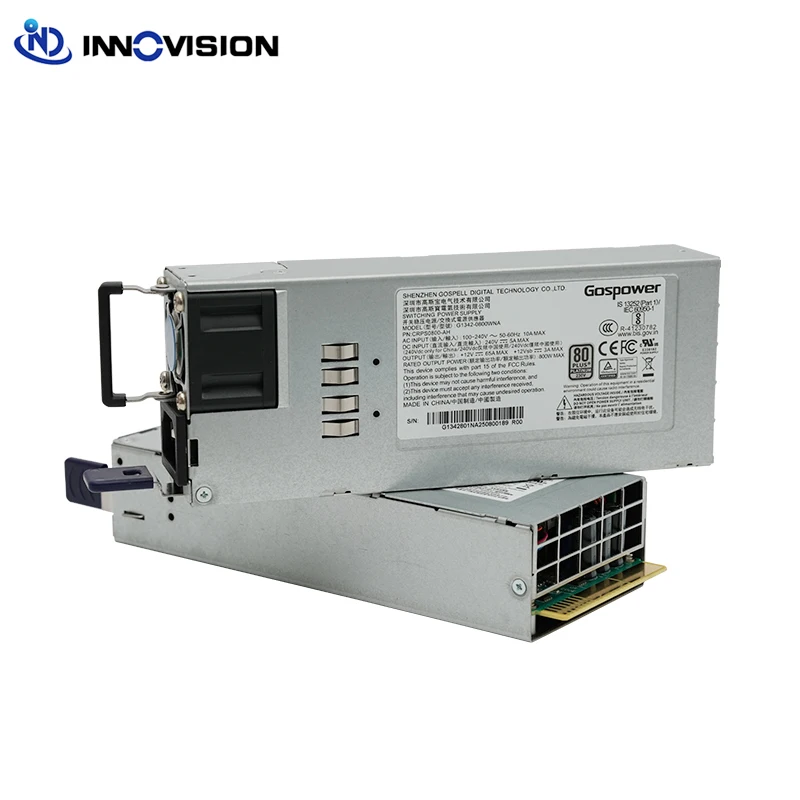 고효율 550W 800W 1300W 1600W 2000W 80Plus 플래티넘 이중화 전원 공급 장치 CRPS 모듈 새 정품 브랜드 서버 PSU 썸네일 5