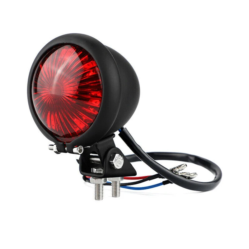 Motorcycle LED Rear Tail Light Brake Stop Lamp Moto LED Tail Light for Bobber Chopper Cafe